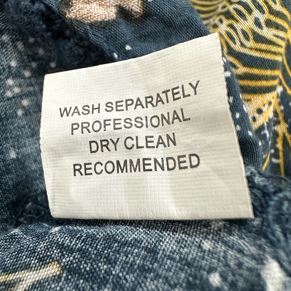 Jaase Floral Bell Sleeve Boho Blouse Tunic Festival Romantic Vibe Poet Top Small - Picture 12 of 14